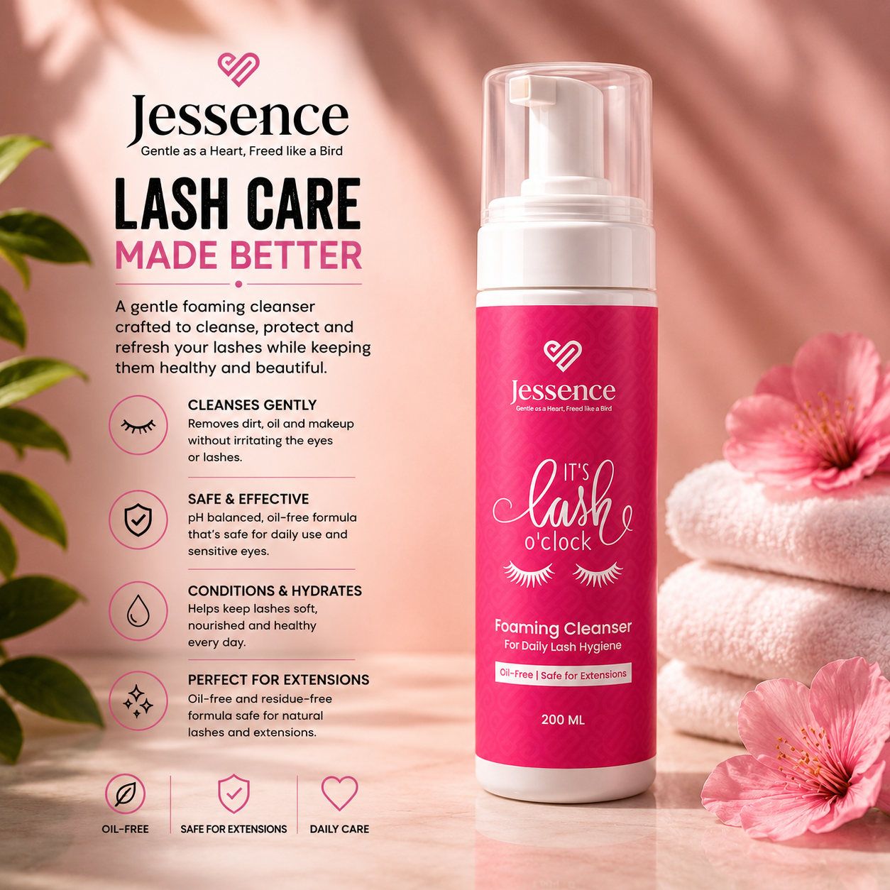 It’s lash o’clock - Lash Shampoo