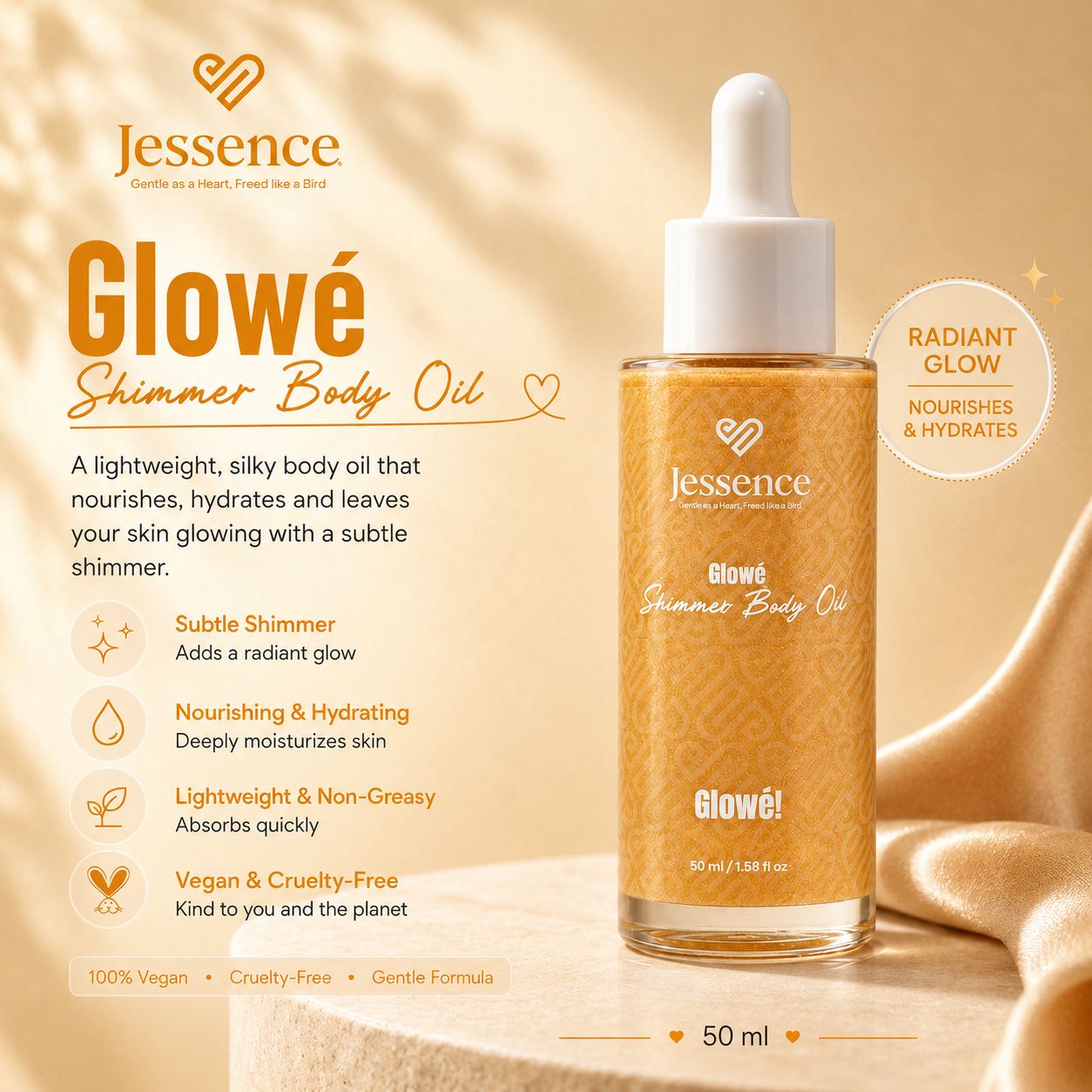 Glowé - Shimmer Body Oil