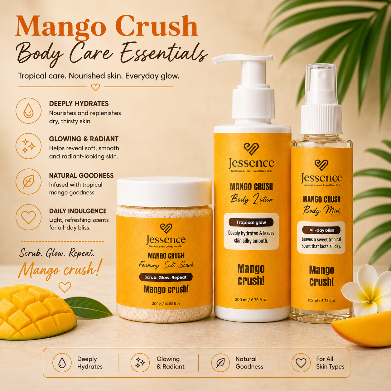 Mango Crush Trio