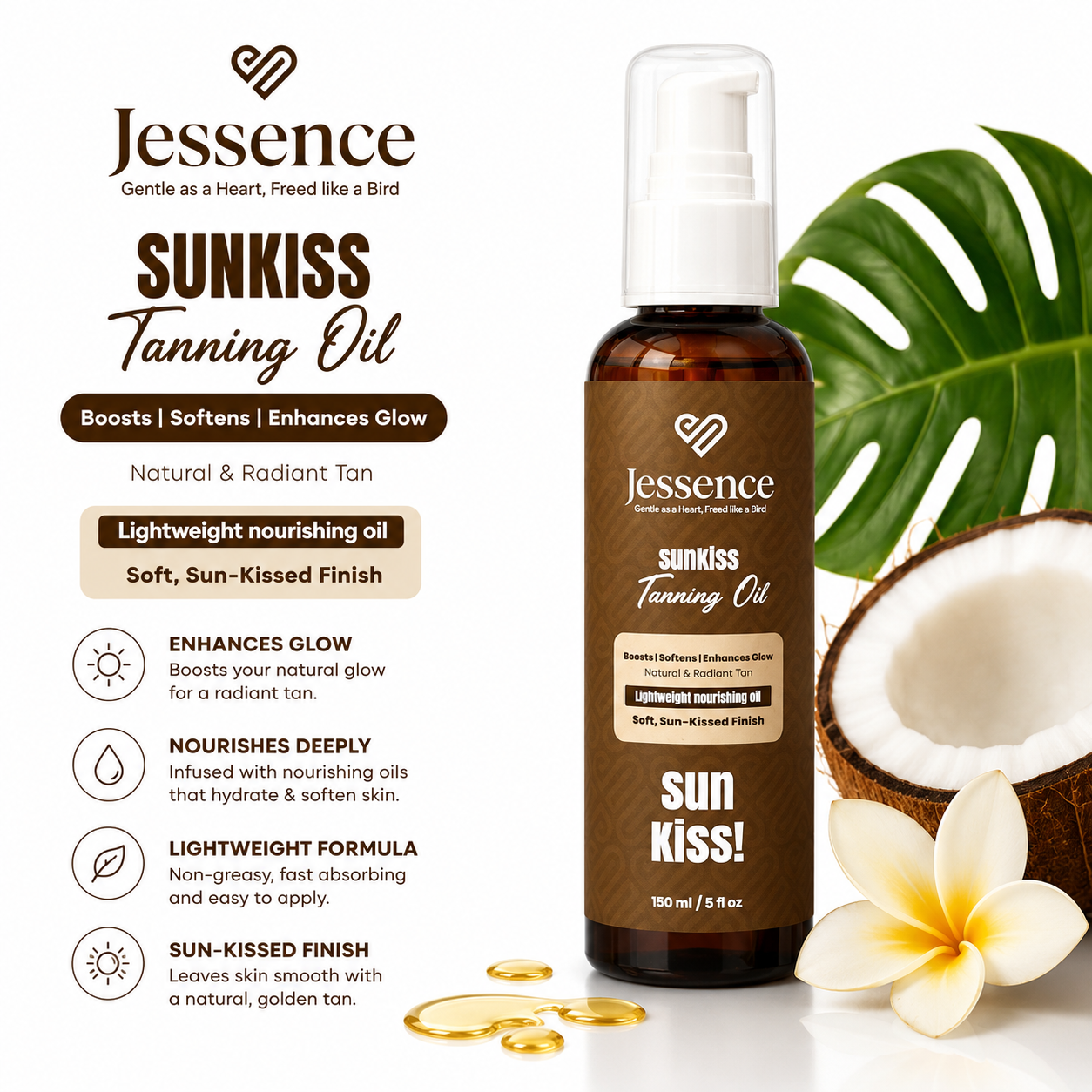 Sun Kiss Tanning Oil