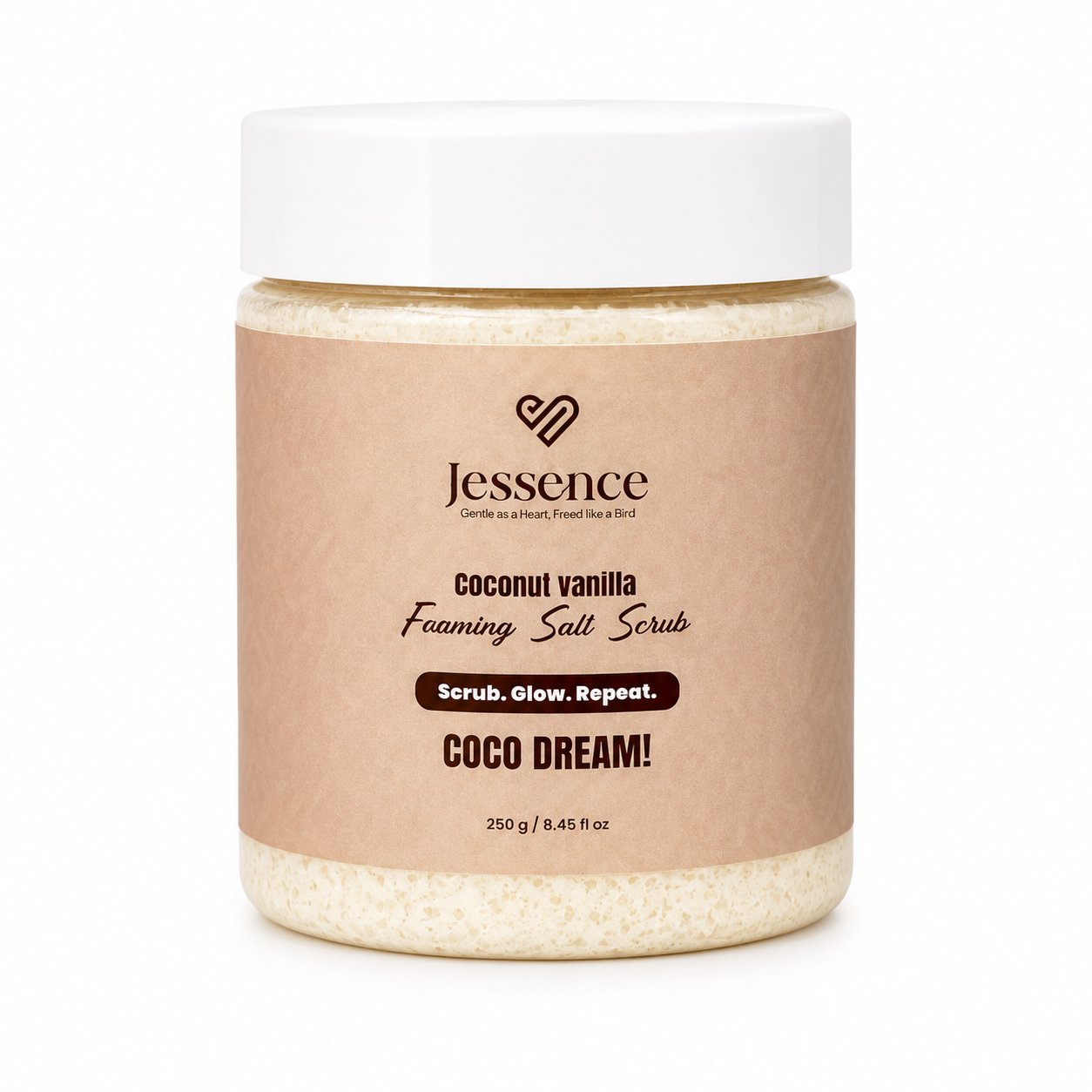 Coco Dream Foaming Salt Scrub